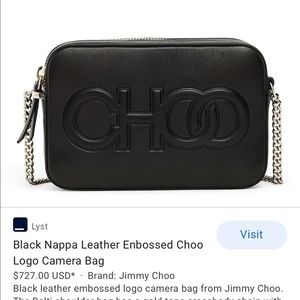 Jimmy choo camera bag🖤